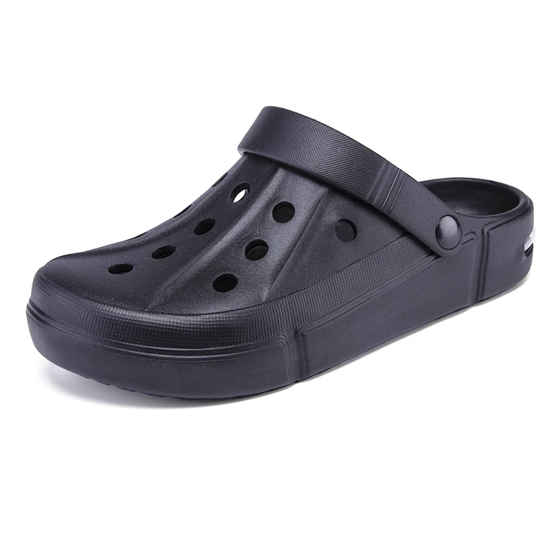 Men airCushion Sandals Crocks Summer EVA Hole Shoes Wading shoes Rubber Clogs Girl LoversGarden Shoes Black Crocse Beach Flat
Men airCushion Sandals Crocks Summer EVA Hole Shoes Wading shoes Rubber Clogs Girl LoversGarden Shoes Black Crocse Beach Flat