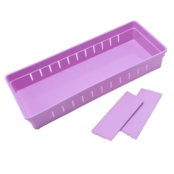Adjustable New Drawer Organizer Home Kitchen Board Divider Makeup Storage Box Pencil Jewelry Organizer, Size L, Purple
Adjustable New Drawer Organizer Home Kitchen Board Divider Makeup Storage Box Pencil Jewelry Organizer, Size L, Purple