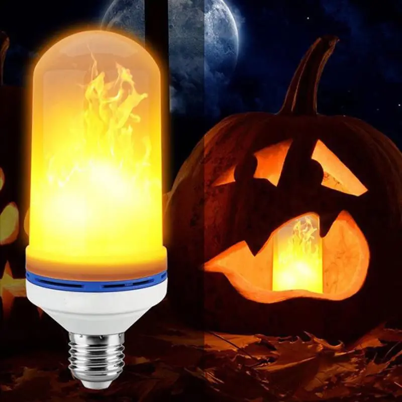 LED Flame Light Bulbs Fire Flicker Effect Lamp Decorative LED Bulb with Flickering 5W Flame Decorations LED Lights E27 Standard
LED Flame Light Bulbs Fire Flicker Effect Lamp Decorative LED Bulb with Flickering 5W Flame Decorations LED Lights E27 Standard