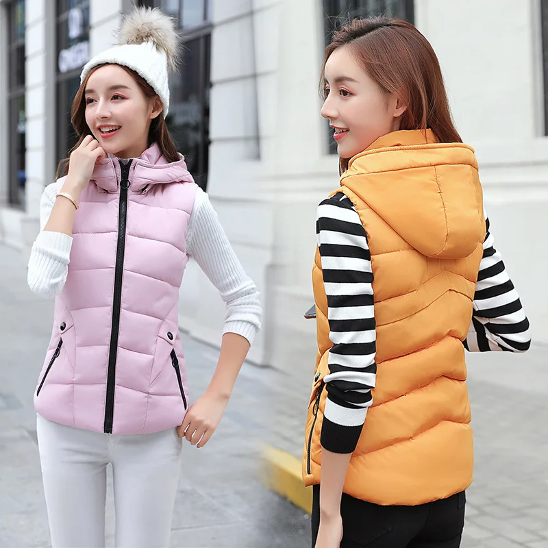 Hot Selling down Feather Cotton Vest 2019 New Style Hooded Coat Korean-style Short Slim Fit Trend Cotton Coat
Hot Selling down Feather Cotton Vest 2019 New Style Hooded Coat Korean-style Short Slim Fit Trend Cotton Coat