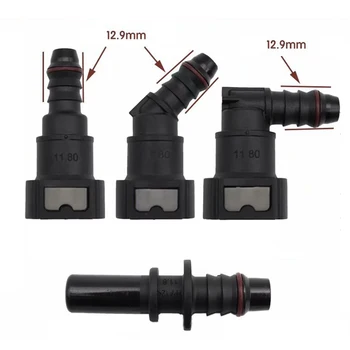 11.8MM 3/8" 10MM Elbow Quick Disconnect Connector for Nylon Fuel Line Rubber Hose Coupler Male & Female
11.8MM 3/8" 10MM Elbow Quick Disconnect Connector for Nylon Fuel Line Rubber Hose Coupler Male & Female