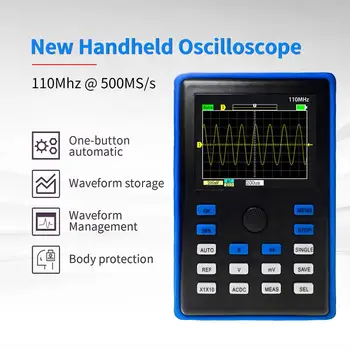 DCO1C15 Professional Digital Oscilloscope 110MHz Analog Bandwidth 500MS/s Sampling Rate Support Waveform Storage
DCO1C15 Professional Digital Oscilloscope 110MHz Analog Bandwidth 500MS/s Sampling Rate Support Waveform Storage