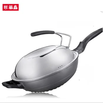 Precision Cast Whirlpool Wok Jeneng Oil-free Fry Pan 32cm Induction Cooker Gas Universal Non-stick Pan 2 pcs.
Precision Cast Whirlpool Wok Jeneng Oil-free Fry Pan 32cm Induction Cooker Gas Universal Non-stick Pan 2 pcs.