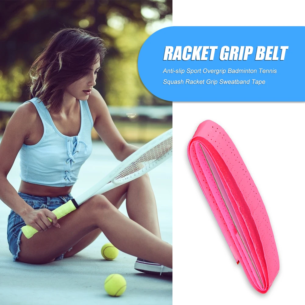 Breathable Sport Grip Tape Badminton Grips Sweatband Anti-Slip Tennis Overgrips for Outdoor Exercise Sport Decoration Breathable Sport Grip Tape Badminton Grips Sweatband Anti-Slip Tennis Overgrips for Outdoor Exercise Sport Decoration