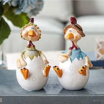 2pcs Funny Egg Chicken Figurine Resin Ornament Crafts For Home Decoration Desk Decor Accessories Animal Crafts Kids Toys Gifts
2pcs Funny Egg Chicken Figurine Resin Ornament Crafts For Home Decoration Desk Decor Accessories Animal Crafts Kids Toys Gifts