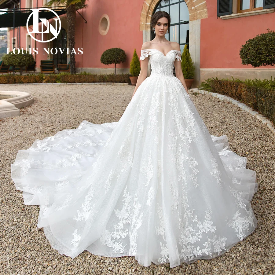 Бальное платье LOUIS NOVIAS, свадебное платье с аппликацией и открытыми плечами, 2023
Бальное платье LOUIS NOVIAS, свадебное платье с аппликацией и открытыми плечами, 2023