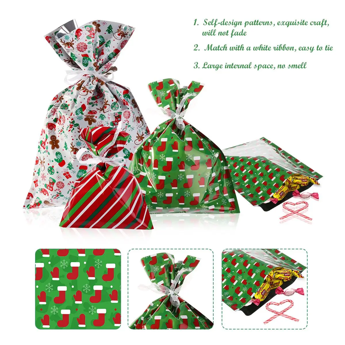 candy bags creative drawstring gift bags christmas party wedding