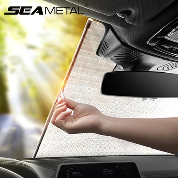 Car Sunshade UV Protector Interior Auto Sun Shade Cover For SUV Sedan Hatchback Front Window Covers Cars Windshield Accessories
Car Sunshade UV Protector Interior Auto Sun Shade Cover For SUV Sedan Hatchback Front Window Covers Cars Windshield Accessories