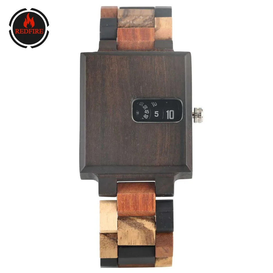 REDFIRE Rectangle Digital Turntable Wood Watch Men's Quartz Watches Full Wooden Watch Strap Fashion Mens Watch reloj de madera
REDFIRE Rectangle Digital Turntable Wood Watch Men's Quartz Watches Full Wooden Watch Strap Fashion Mens Watch reloj de madera