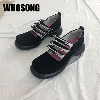 Autumn Women Shoes Brand Platform Shoes Woman Shallow Shoes Female Soft Black Shoes Ladies Round Toe Fashion Shoes Mary Jane New 
Autumn Women Shoes Brand Platform Shoes Woman Shallow Shoes Female Soft Black Shoes Ladies Round Toe Fashion Shoes Mary Jane New