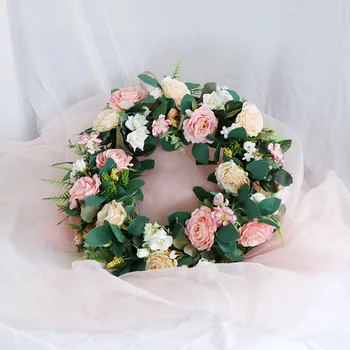 Christmas Artificial Flowers Rose Flower Wreath Hanging Wall DIY Garland Home Door Decor Handmade Party Flower Farmhouse Decor
Christmas Artificial Flowers Rose Flower Wreath Hanging Wall DIY Garland Home Door Decor Handmade Party Flower Farmhouse Decor