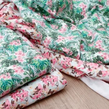 Baby cotton knitting fabric Printed Flower Cotton fabric by meter DIY sewing uphostery clothing cotton fabric
Baby cotton knitting fabric Printed Flower Cotton fabric by meter DIY sewing uphostery clothing cotton fabric