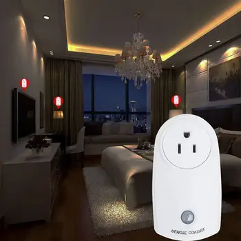 For Wireless Light Switch Plug Smart Socket 433 Mhz Smart Home Remote Control Power Outlet for Broadlink Rm Pro
For Wireless Light Switch Plug Smart Socket 433 Mhz Smart Home Remote Control Power Outlet for Broadlink Rm Pro