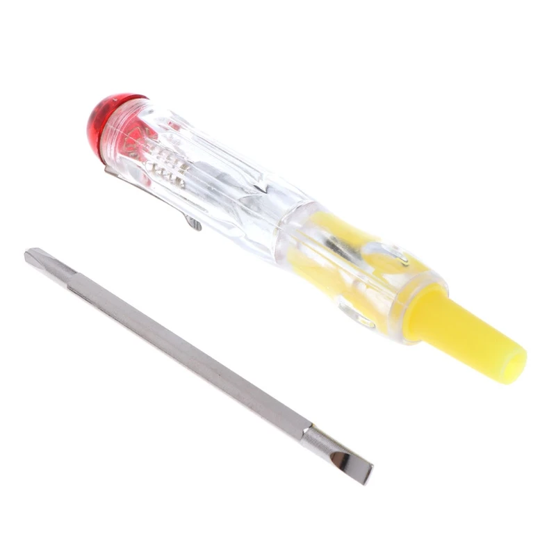 100-500V Multi-function Household LED Electric Test Tester Pen Screwdriver Voltage Tester Detector Probe 137mm
100-500V Multi-function Household LED Electric Test Tester Pen Screwdriver Voltage Tester Detector Probe 137mm