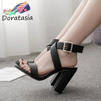 DORATASIA For Date Sweet Shallow Heels Party Shoes Summer Concise Sandals Women Summer Fashion High Block Heels Sandals
DORATASIA For Date Sweet Shallow Heels Party Shoes Summer Concise Sandals Women Summer Fashion High Block Heels Sandals