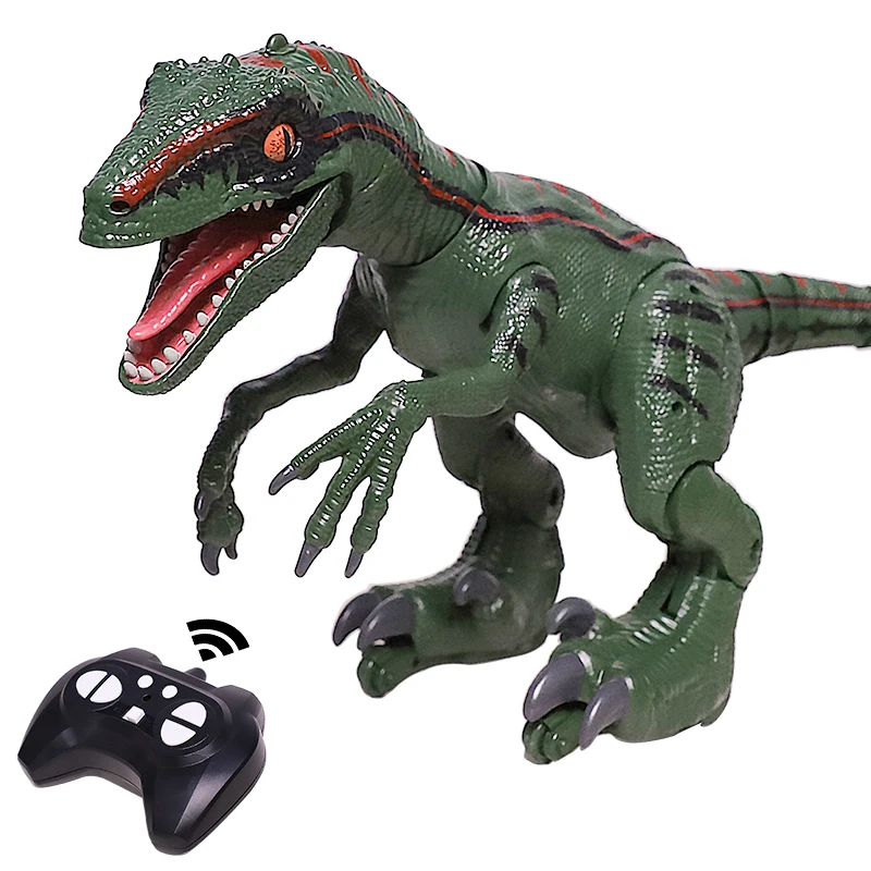 2.4G RC Dinosaur Intelligent Remote Control Animal Model Raptor Dinosaur Toys For Boy Walking Animals Electric Toys For Children
2.4G RC Dinosaur Intelligent Remote Control Animal Model Raptor Dinosaur Toys For Boy Walking Animals Electric Toys For Children