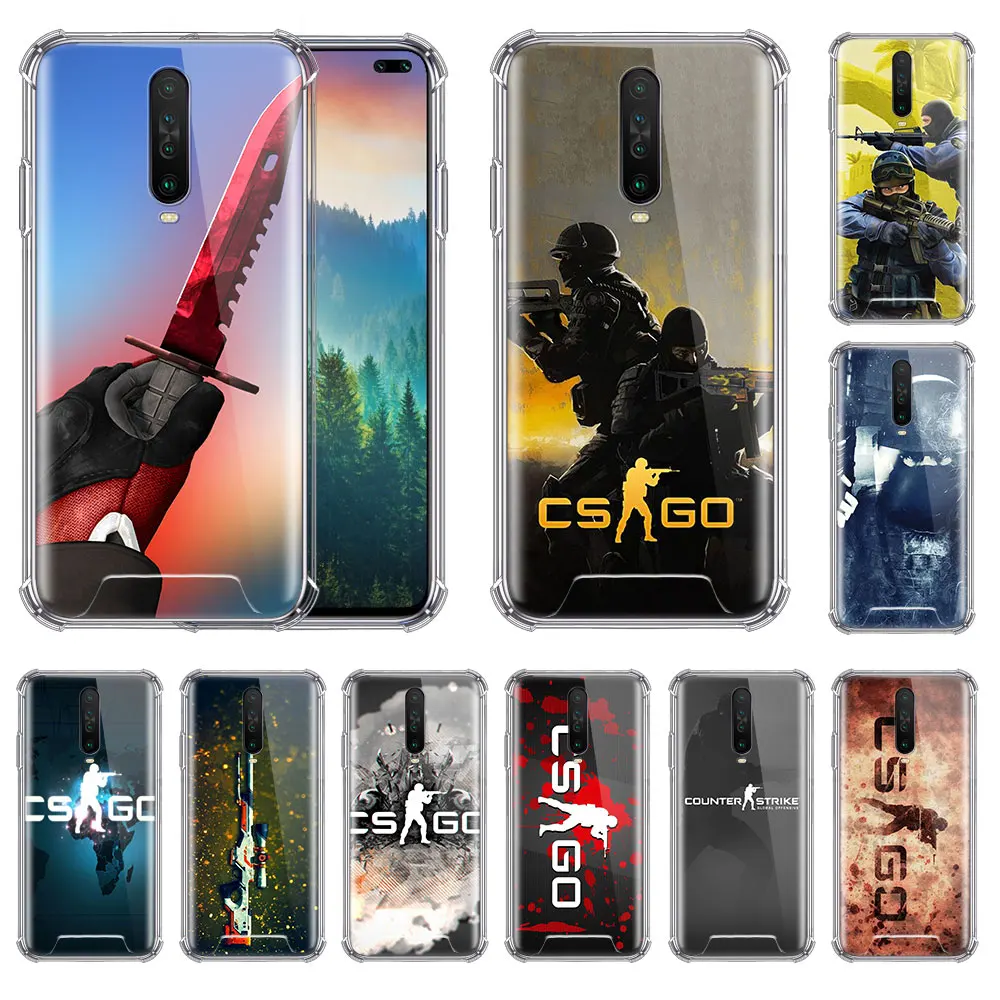 Чехол CS GO для Xiaomi Redmi Note 8T 9 8 7 K20 Pro K30 7A 6 подушек безопасности мягкий чехол