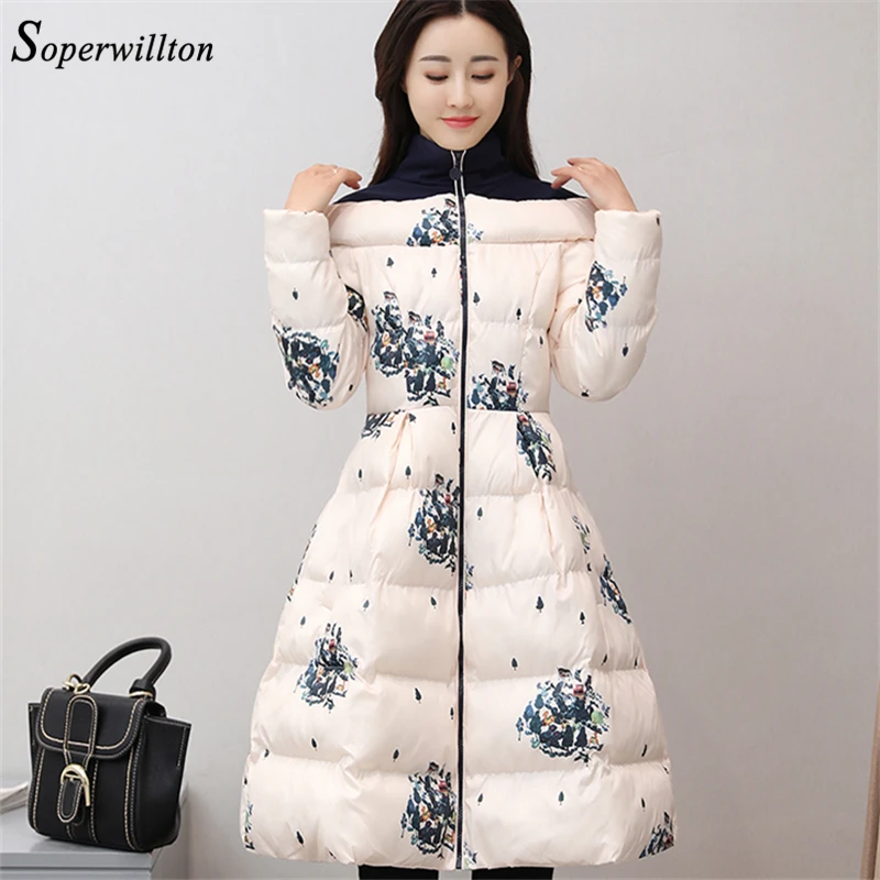 2019 Winter Jacket Women Down Coat A Line Printed Flower Slim Femme padded Casual Warm Jacket Coat Long Parkas
2019 Winter Jacket Women Down Coat A Line Printed Flower Slim Femme padded Casual Warm Jacket Coat Long Parkas