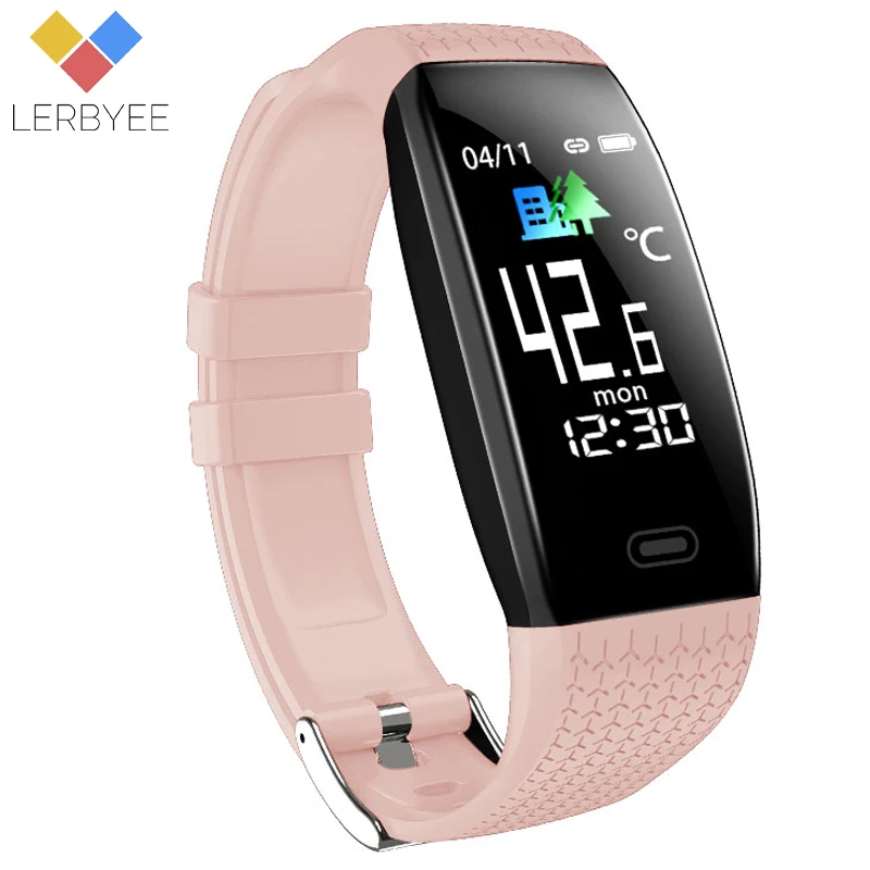 Lerbyee Smart Watch T5 Body Temperature Heart Rate Monitor Wristband Weather Reminder Sport Smartwatch Run Black Hot Sale Band
Lerbyee Smart Watch T5 Body Temperature Heart Rate Monitor Wristband Weather Reminder Sport Smartwatch Run Black Hot Sale Band