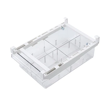 Fridge Organizer Storage Rack Fridge Freezer Shelf Pull-out Refrigerator Storage Box Food Preservation Partition Container
Fridge Organizer Storage Rack Fridge Freezer Shelf Pull-out Refrigerator Storage Box Food Preservation Partition Container