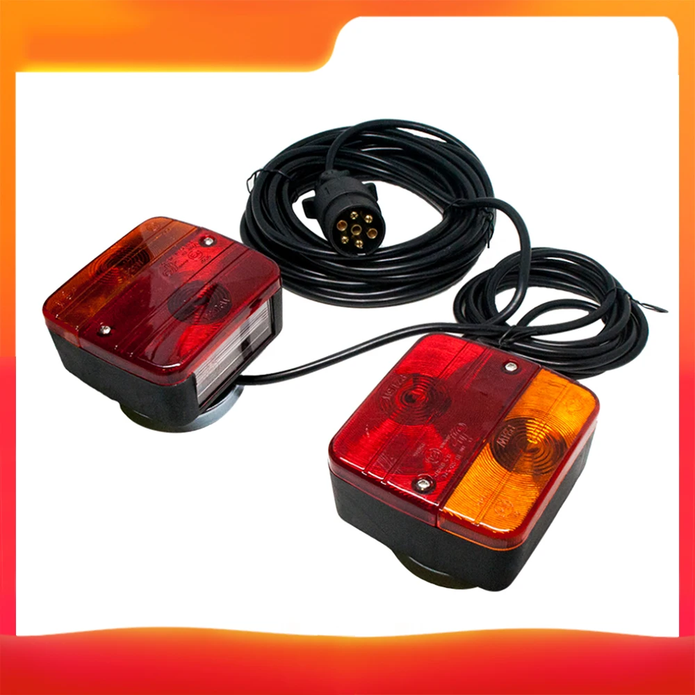 4.5m Cable Car Truck LED Rear Tail Light Warning Lights Magnety Tow Light Rear Trailer Lights Kit for Boat Trailer RV Truck
4.5m Cable Car Truck LED Rear Tail Light Warning Lights Magnety Tow Light Rear Trailer Lights Kit for Boat Trailer RV Truck