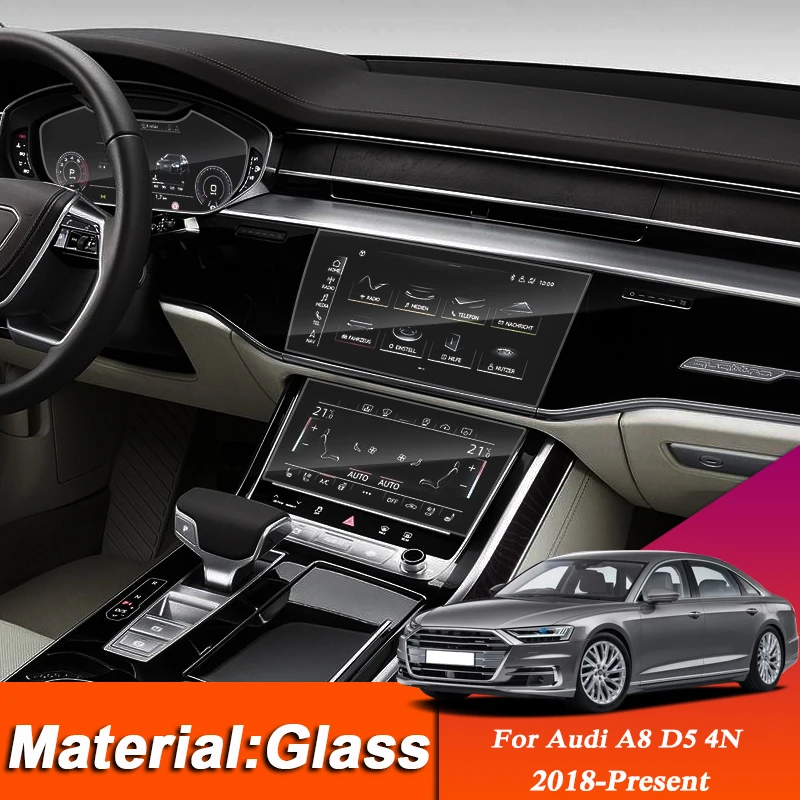 Car Styling Dashboard GPS Navigation Screen Glass Protective Film Sticker for Audi A8 D5 4N 2018-Present Control of LCD Screen
Car Styling Dashboard GPS Navigation Screen Glass Protective Film Sticker for Audi A8 D5 4N 2018-Present Control of LCD Screen