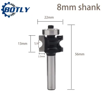 8mm woodworking tools Bullnose Router Bit Set C3 Carbide Tipped Woodworking cutter router bits for wood fresa para madera
8mm woodworking tools Bullnose Router Bit Set C3 Carbide Tipped Woodworking cutter router bits for wood fresa para madera