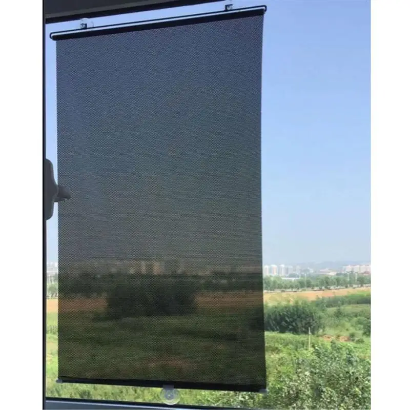 

Free-Perforated Balcony Suction Cup Sunshade Blackout Curtain Non-marking and punch-free Blinds Portable Drape for Window Door