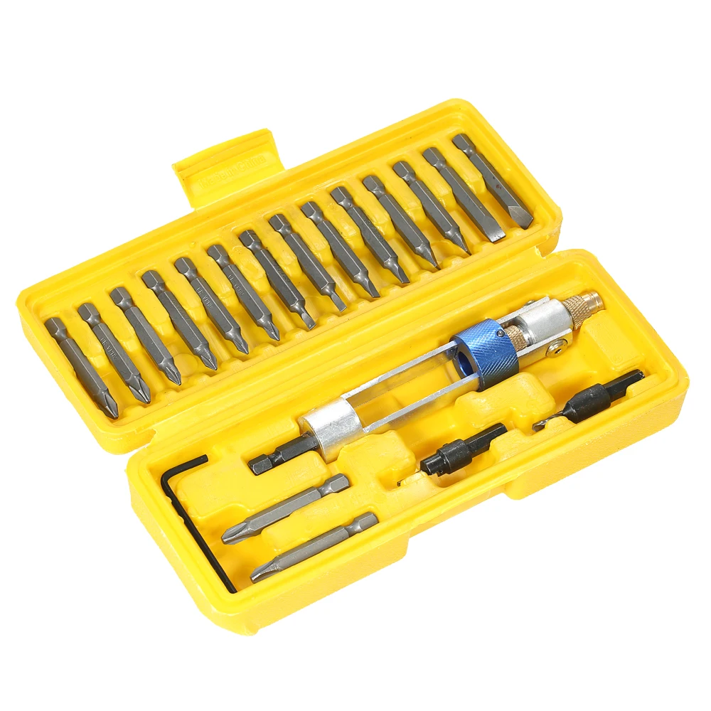 20Pcs Double Drill Driver Screwdriver Drill Bit Screw Driver Bits for Electric dill High Speed Steel Power Tools Accessory
20Pcs Double Drill Driver Screwdriver Drill Bit Screw Driver Bits for Electric dill High Speed Steel Power Tools Accessory