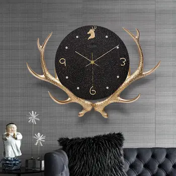 MODERN LUXURY DEER HEAD RESIN WALL CLOCK WALL HANGINGS ART HOME LIVINGROOM WALL STICKER CRAFTS HOTEL LOBBY WALL MURAL DECORATION
MODERN LUXURY DEER HEAD RESIN WALL CLOCK WALL HANGINGS ART HOME LIVINGROOM WALL STICKER CRAFTS HOTEL LOBBY WALL MURAL DECORATION