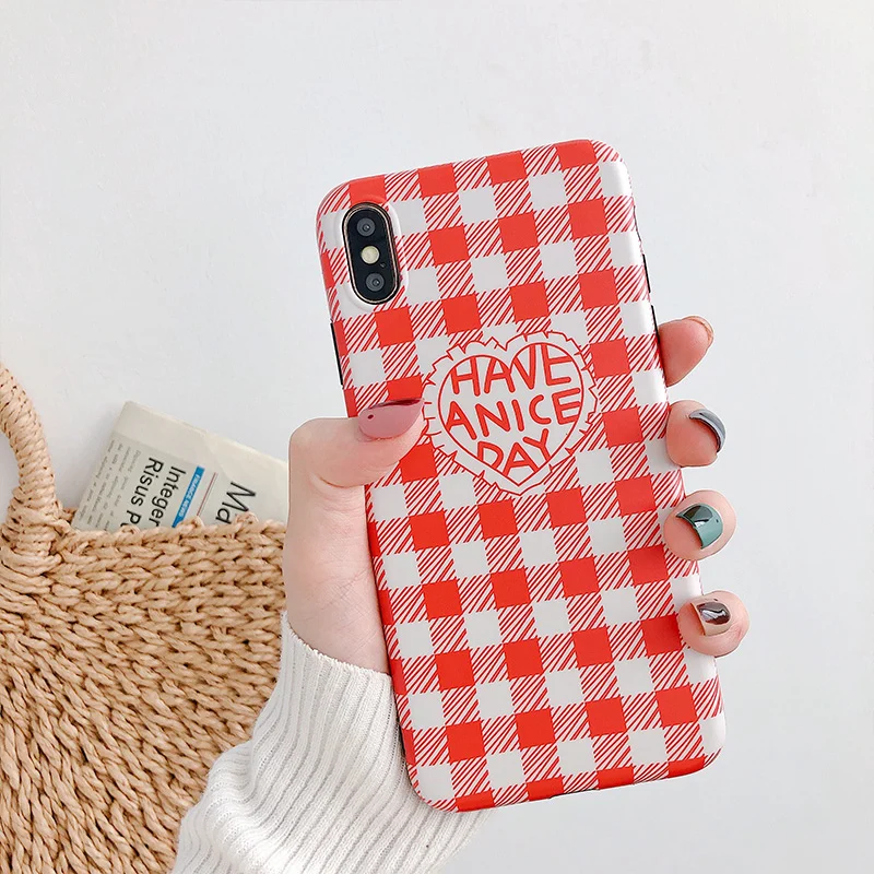 Lattice love heart phone cases for iphone XS Max XR X case for iphone 7 8 6 6s Plus X Cute matte soft tpu case back cover
Lattice love heart phone cases for iphone XS Max XR X case for iphone 7 8 6 6s Plus X Cute matte soft tpu case back cover