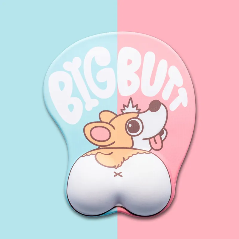 Cute Corgi Dog 3D Mouse Pad Ergonomic Soft Silicon Gel Anime Mousepad With Wrist Support Mouse Mat For Girls Gift
Cute Corgi Dog 3D Mouse Pad Ergonomic Soft Silicon Gel Anime Mousepad With Wrist Support Mouse Mat For Girls Gift