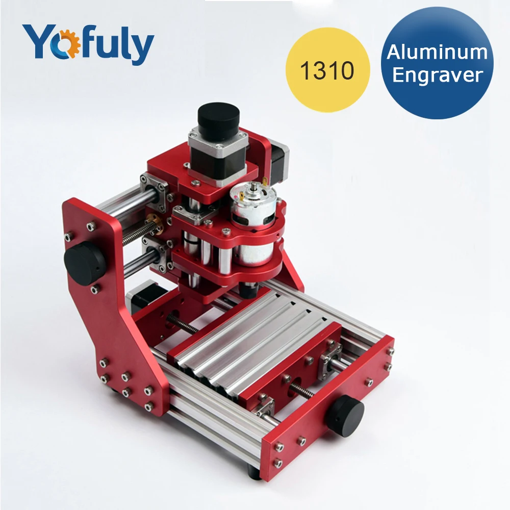 CNC 1310 Metal Engraving Machine with Free Milling Cutter DIY Aluminum Copper Wood PVC PCB Mini CNC Router Best Engraver
CNC 1310 Metal Engraving Machine with Free Milling Cutter DIY Aluminum Copper Wood PVC PCB Mini CNC Router Best Engraver
