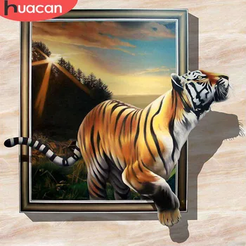 HUACAN Full Drill Square Diamond Painting 5d Tiger Decoration Home Round Diamond Embroidery Animals Diamond Mosaic
HUACAN Full Drill Square Diamond Painting 5d Tiger Decoration Home Round Diamond Embroidery Animals Diamond Mosaic