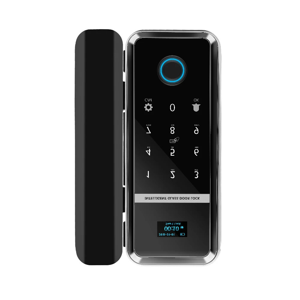 Single/Double Open Door Fingerprint Lock & Touchscreen Smart Glass WF-012 | Безопасность и защита