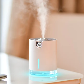300ML Air Humidifier Rechargeable 2000mA built-in Lithium Battery Ultrasonic Aroma Humidifier Diffusers with Colorful Lights
300ML Air Humidifier Rechargeable 2000mA built-in Lithium Battery Ultrasonic Aroma Humidifier Diffusers with Colorful Lights