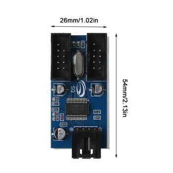 Motherboard USB 9Pin Interface Header Splitter 1 to 2 Extension Cable Extender Adapter 9-Pin USB HUB Connectors for PC Computer
Motherboard USB 9Pin Interface Header Splitter 1 to 2 Extension Cable Extender Adapter 9-Pin USB HUB Connectors for PC Computer