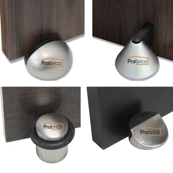 Probrico Door stops Holder Rubber Door stopper Protector Catch With Screws Mini Door Buffer Hardware Wall Floor Mounted Doorstop
Probrico Door stops Holder Rubber Door stopper Protector Catch With Screws Mini Door Buffer Hardware Wall Floor Mounted Doorstop