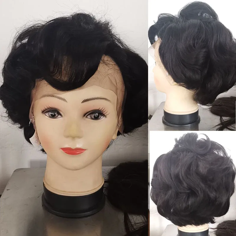 Short Wave Human Hair Wig with Bangs 8inch 150% Density Short Bob Wave Lace Front Wigs For Fashion Beauty Women Free Shipping
Short Wave Human Hair Wig with Bangs 8inch 150% Density Short Bob Wave Lace Front Wigs For Fashion Beauty Women Free Shipping