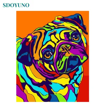 SDOYUNO 60x75cm Painting By Numbers Colourful Dogs DIY Digital Painting Frameless Drawing By Numbers On Canvas Home Decor
SDOYUNO 60x75cm Painting By Numbers Colourful Dogs DIY Digital Painting Frameless Drawing By Numbers On Canvas Home Decor