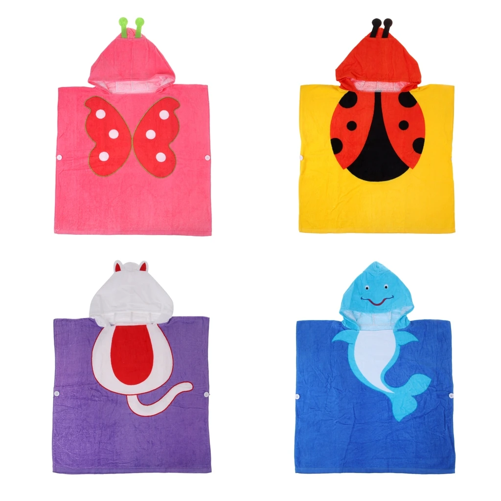 Kids Cotton Hooded Poncho Towel Beach Pool Swim Surf Towel Ultra Breathable and Soft for All Seasons Kids Cotton Hooded Poncho Towel Beach Pool Swim Surf Towel Ultra Breathable and Soft for All Seasons