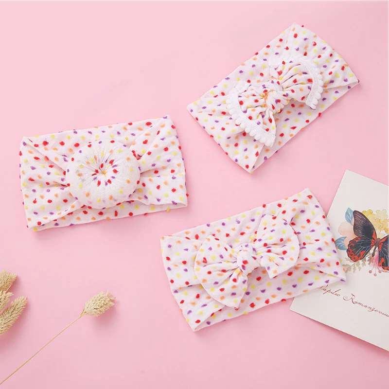Baby Nylon Headband Girls Bows Elastic Hairband Chidlren Summer Soft Headwraps Dot Pink Toddler Turban Lovely Hair Accessories
Baby Nylon Headband Girls Bows Elastic Hairband Chidlren Summer Soft Headwraps Dot Pink Toddler Turban Lovely Hair Accessories