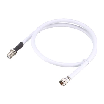 uxcell 75 ohm Impedance F Type Male to F Type Female RG6 Coaxial Cable Connects TVs, VCRs, cable modems 1 Feet - 20 Feet
uxcell 75 ohm Impedance F Type Male to F Type Female RG6 Coaxial Cable Connects TVs, VCRs, cable modems 1 Feet - 20 Feet