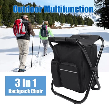 Outdoor Folding Stool Portable Backpack Chair Stool with Insulated Cooler Bag Fishing Hiking Beach Camping Equipment
Outdoor Folding Stool Portable Backpack Chair Stool with Insulated Cooler Bag Fishing Hiking Beach Camping Equipment