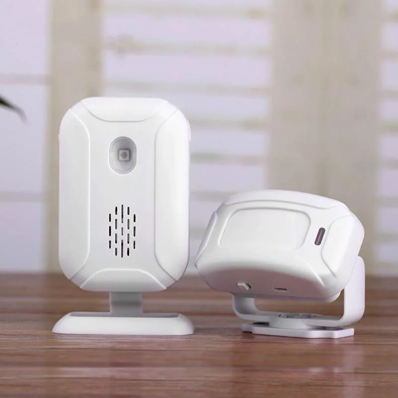 Wireless welcome alarm, PIR workshop doorbell, entrance motion sensor, infrared detector, sensor doorbell, security alarm
Wireless welcome alarm, PIR workshop doorbell, entrance motion sensor, infrared detector, sensor doorbell, security alarm