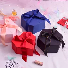 1pc Octagonal Gift Box Jewelry Anniversary Square Octagonal Gift Box Wedding Valentine's Day Explosion Box Birthday For Women
1pc Octagonal Gift Box Jewelry Anniversary Square Octagonal Gift Box Wedding Valentine's Day Explosion Box Birthday For Women