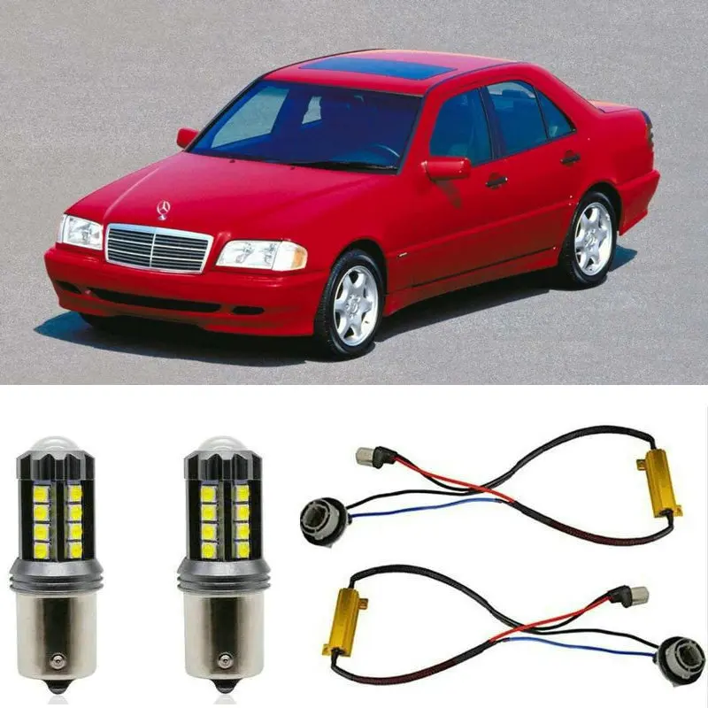Fog lamps for MERCEDES-BENZ C-CLASS C-Klasse W202 Stop lamp Reverse Back up bulb Front Rear Turn Signal error free 2pc
Fog lamps for MERCEDES-BENZ C-CLASS C-Klasse W202 Stop lamp Reverse Back up bulb Front Rear Turn Signal error free 2pc