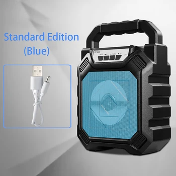 Wireless Bluetooth Speaker Portable Sound Box Bass Stereo Subwoofer Support USB/ TF Card/ AUX-in/ FM Radio
Wireless Bluetooth Speaker Portable Sound Box Bass Stereo Subwoofer Support USB/ TF Card/ AUX-in/ FM Radio