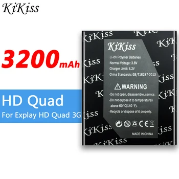 3200mAh High Capacity Battery For Explay HD Quad 3G Cell Phone Li-ion Polymer Battery Big Power
3200mAh High Capacity Battery For Explay HD Quad 3G Cell Phone Li-ion Polymer Battery Big Power