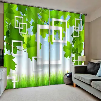 green curtains leaf curtains 3D Curtain Printing Blockout Polyester Photo Drapes Fabric For Room Decoration curtains
green curtains leaf curtains 3D Curtain Printing Blockout Polyester Photo Drapes Fabric For Room Decoration curtains